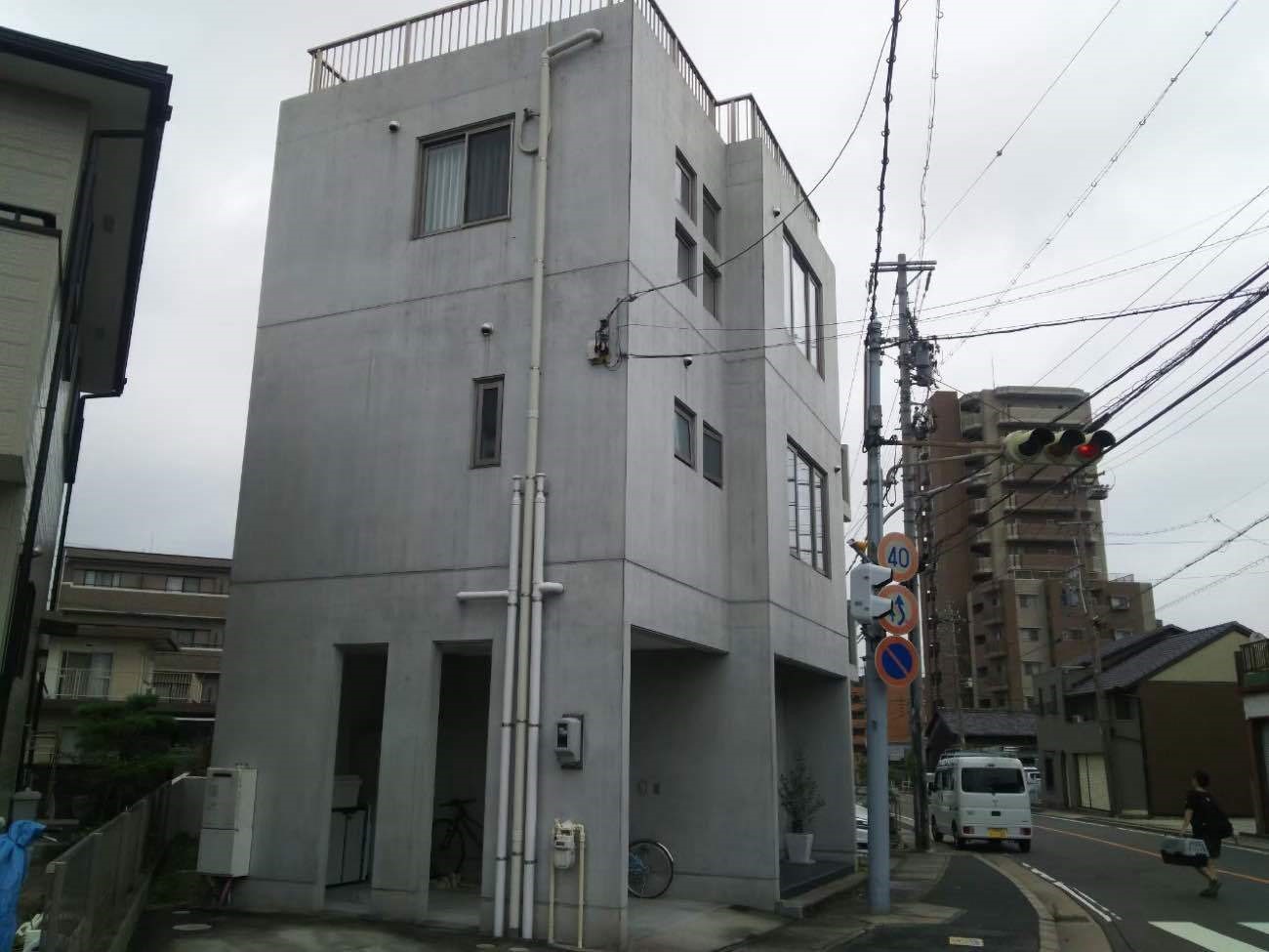 愛知県名古屋市天白区　外壁塗装　全景　施工前