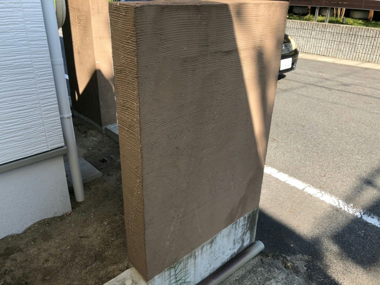 愛知県瀬戸市　外構塗装　施工前
