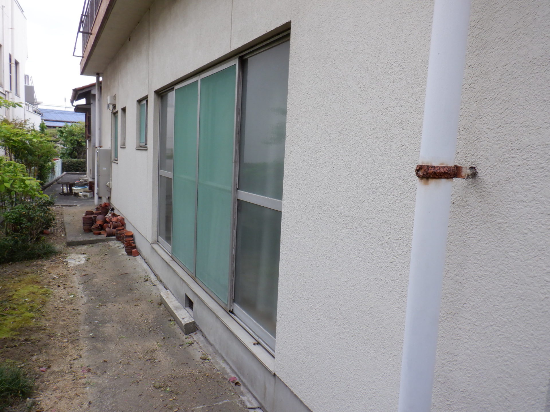 愛知県名古屋市港区　外壁塗装　施工前