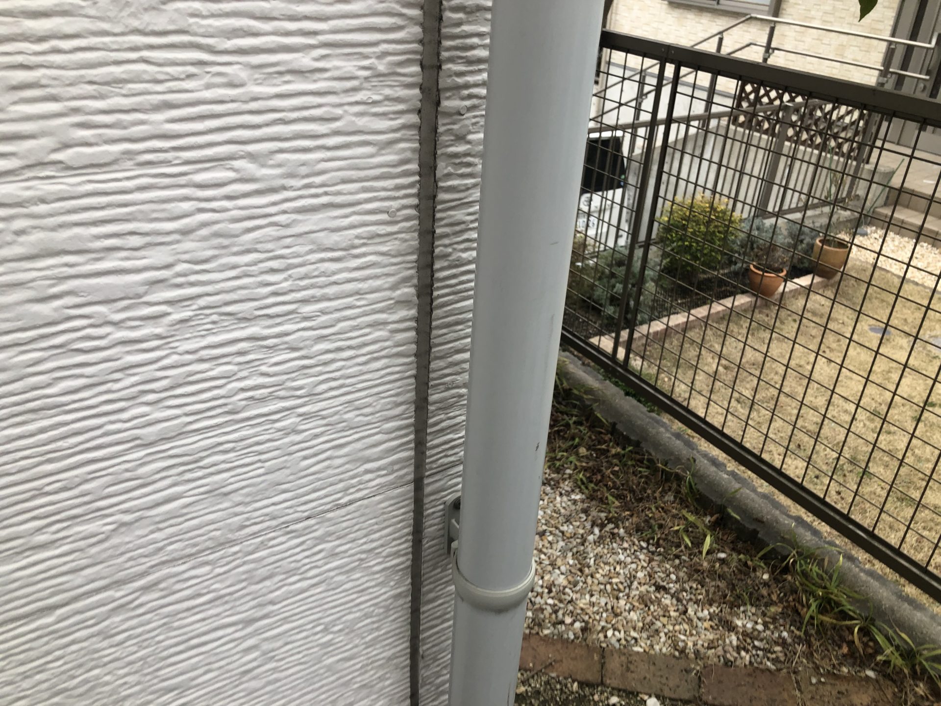 愛知県名古屋市緑区　雨樋塗装　施工前