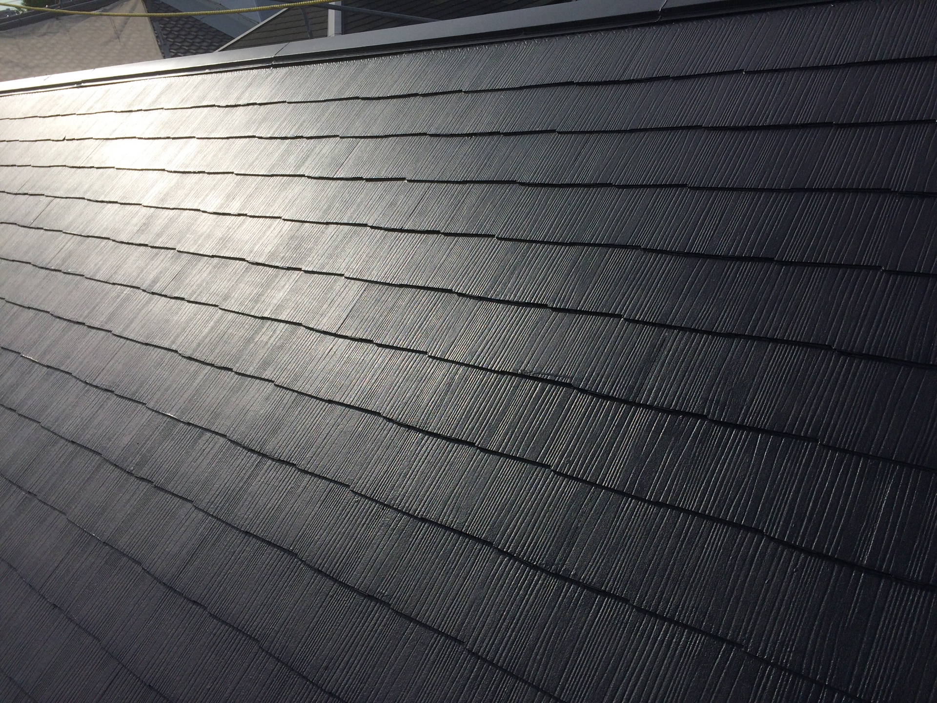 愛知県岡崎市　屋根塗装　施工完了