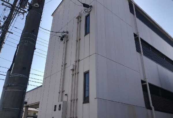愛知県清須市　外壁塗装　全景　施工前