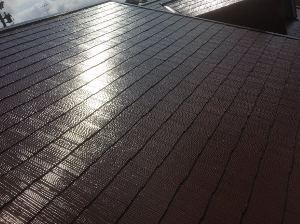 愛知県東海市　屋根塗装　施工完了