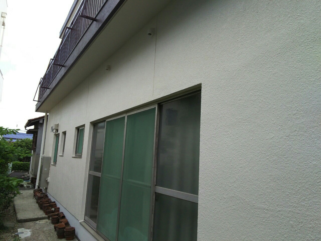 愛知県名古屋市港区　外壁塗装　施工完了