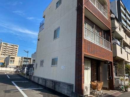 愛知県名古屋市西区　外壁塗装　全景　施工前