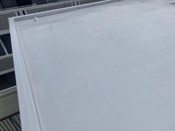 屋上ウレタン防水　通気緩衝工法