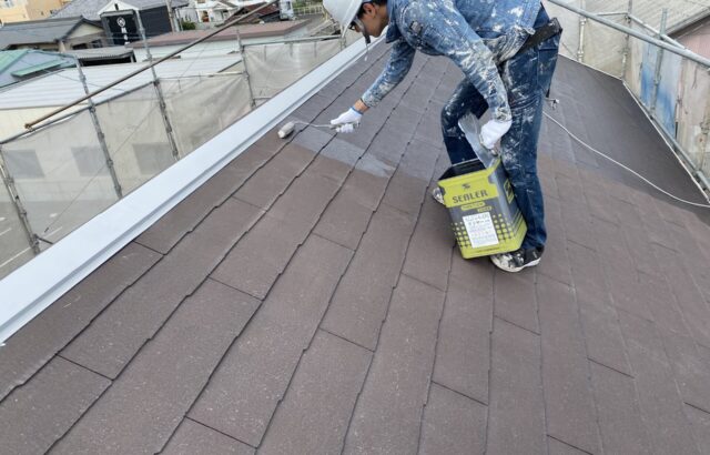 屋根塗装シーラー