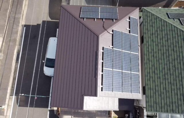 屋根カバー工法　屋根カバー　施工事例　アートペインズ　施工後
