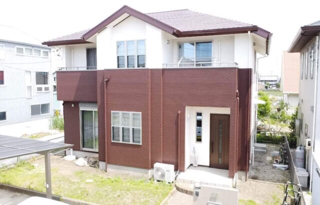 外壁塗装　ｳﾙﾄﾗSi　屋根塗装　弥富市五之三町　施工事例　アートペインズ　プレマテックス　施工前