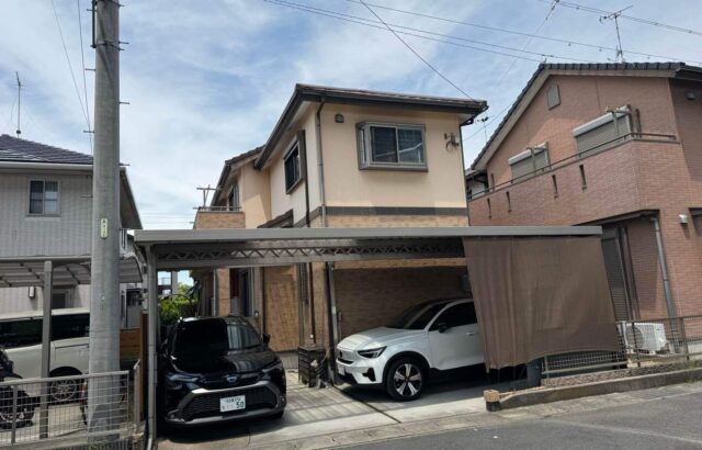 外壁塗装　ウルトラMUKI　PX-701　PX-705　PX-708　名古屋市中川区　施工事例　アートペインズ　プレマテックス　施工前