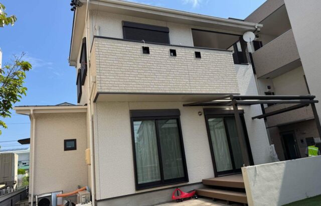 屋根塗装　外壁塗装　ウルトラMUKI　PX-731　PX-727　PX-723　15-60F　ウルトラトップ　名古屋市中川区　施工事例　アートペインズ　プレマテックス　施工前