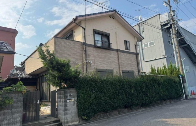 外壁塗装　プレマテックス　ウルトラSi　22-80D　名古屋市中川区　施工事例　アートペインズ　プレマテックス　施工前