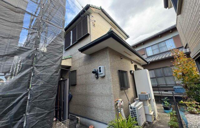 外壁塗装　ウルトラMUKI　PX-707　名古屋市緑区　施工事例　アートペインズ　アステックペイント　施工前