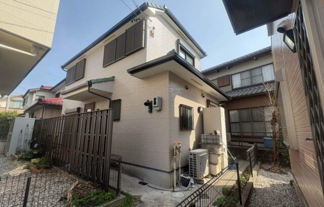 外壁塗装　ウルトラMUKI　PX-707　名古屋市緑区　施工事例　アートペインズ　アステックペイント　施工後