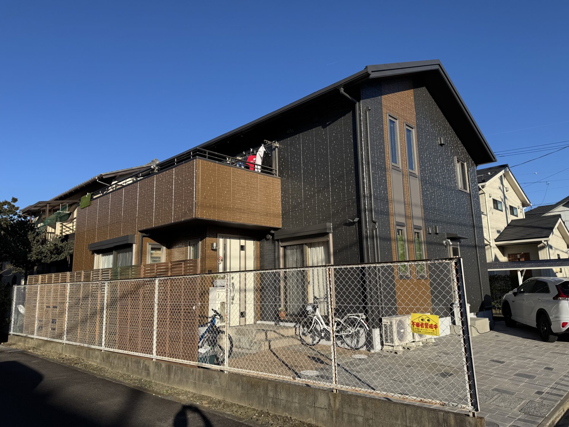 塗装ツートン仕上げ