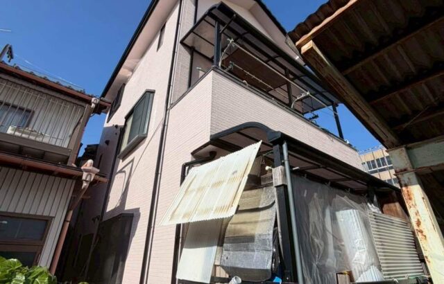 外壁塗装　ウルトラSi　PX-712　艶有　岐阜県　大垣市　施工事例　アートペイントズ　プレマテックス　施工後