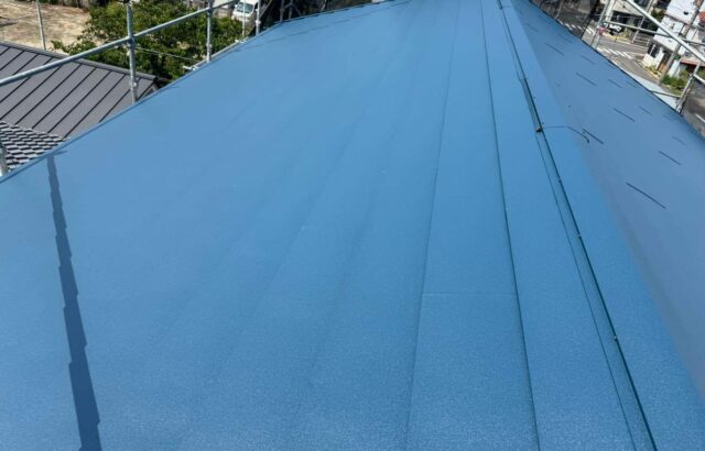 屋根カバー工法 屋根カバー工事 名古屋市中村区 施工事例 アートペインズ 施工前